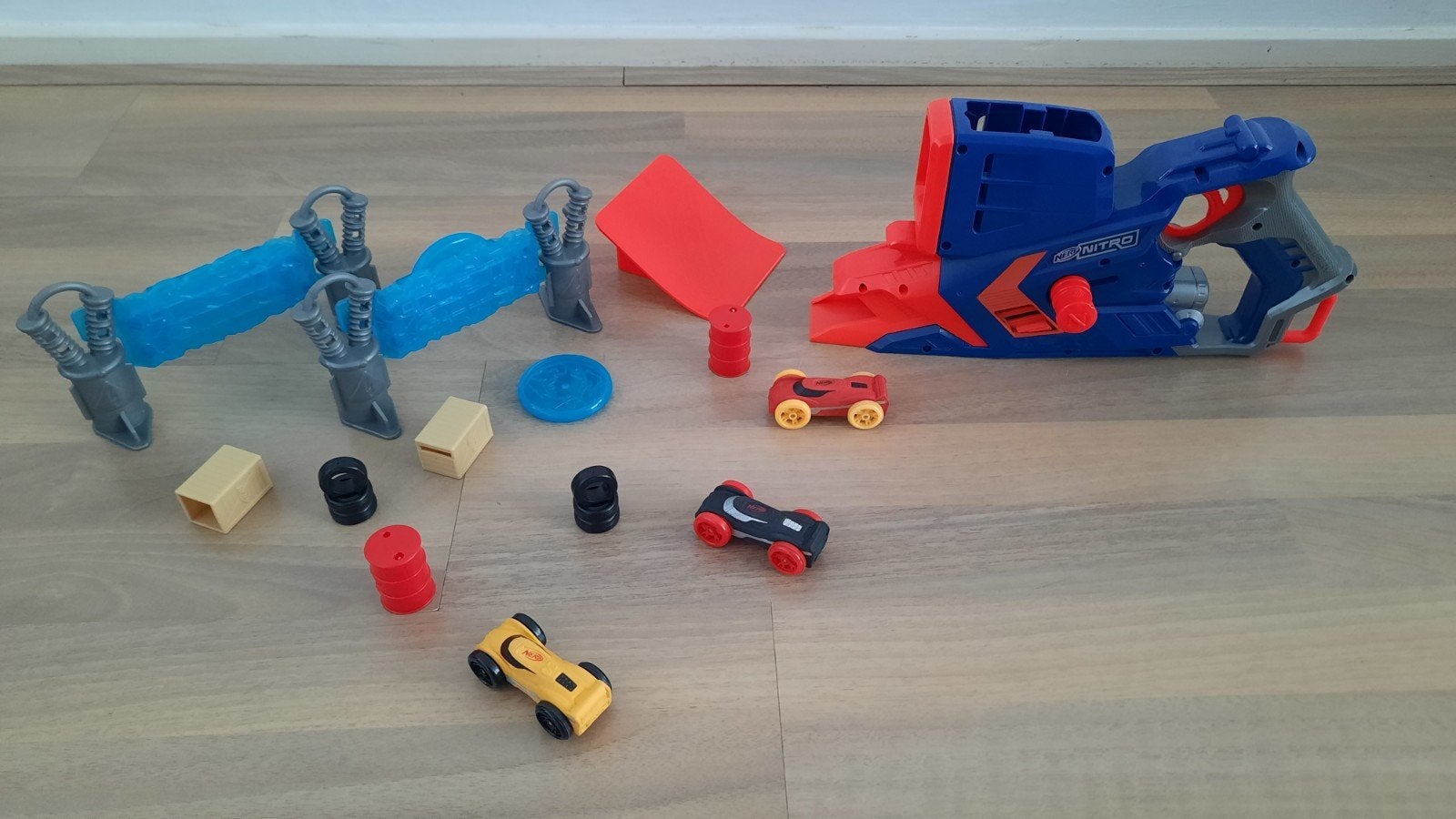 NERF Nitro FlashFury Chaos set, Ophalen of Verzenden, Zo goed als nieuw
