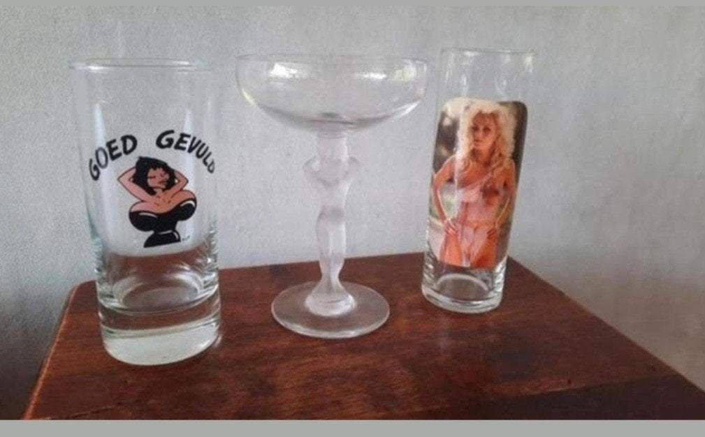 Grappige glazen voor Vaderdag: 'Goed Gevuld' en meer!, Ophalen of Verzenden