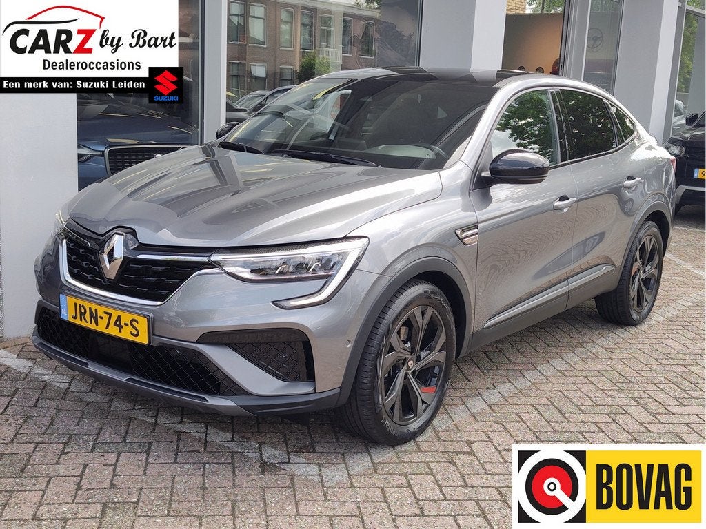 Renault Arkana 1.6 E-TECH HYBRID 145 R.S. LINE Dodehoeksenso, Auto's, Renault, Gebruikt, Leder en Stof, Bedrijf, 760 kg