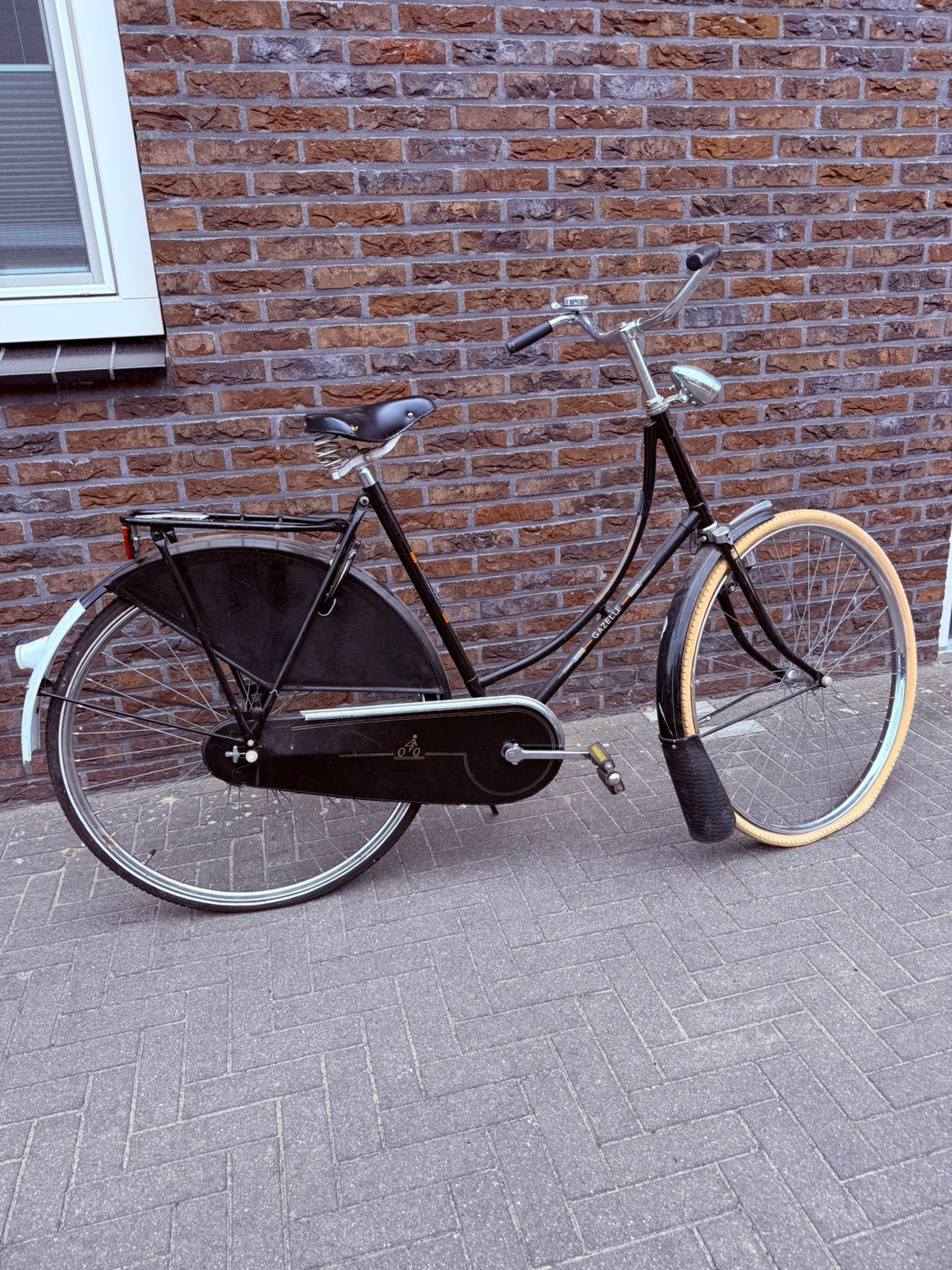 oude Gazelle impala opoefiets schuurvonsdst, 56 cm of meer, Ophalen, Gebruikt, Terugtraprem