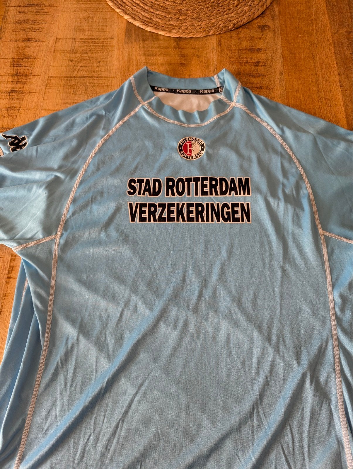 Feyenoord Kappa Shirt XL - Euro 2001 Limited Edition, Kappa, Blauw, Maat 56/58 (XL), Ophalen of Verzenden