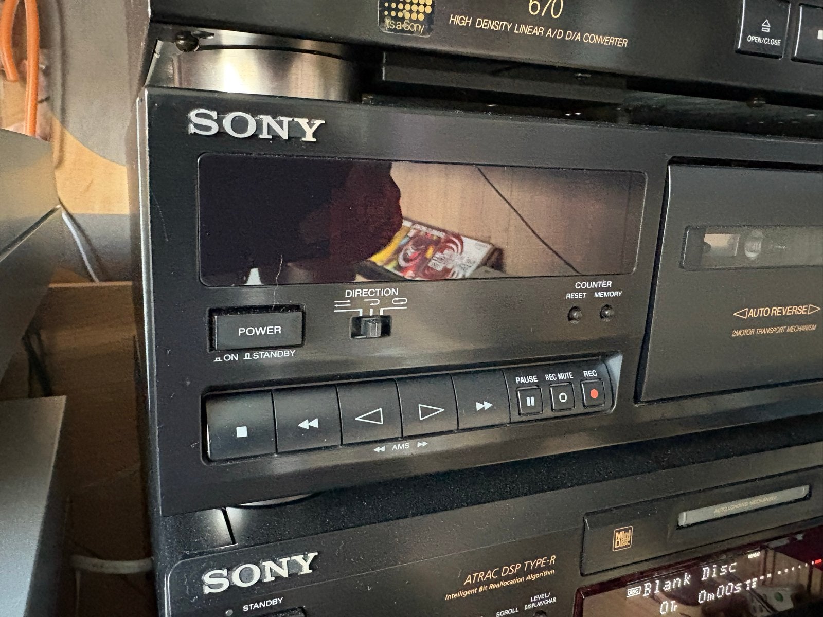 Sony TC-RX311 Stereo Cassettedeck met Auto Reverse, Ophalen of Verzenden, Enkel, Sony, Auto-reverse