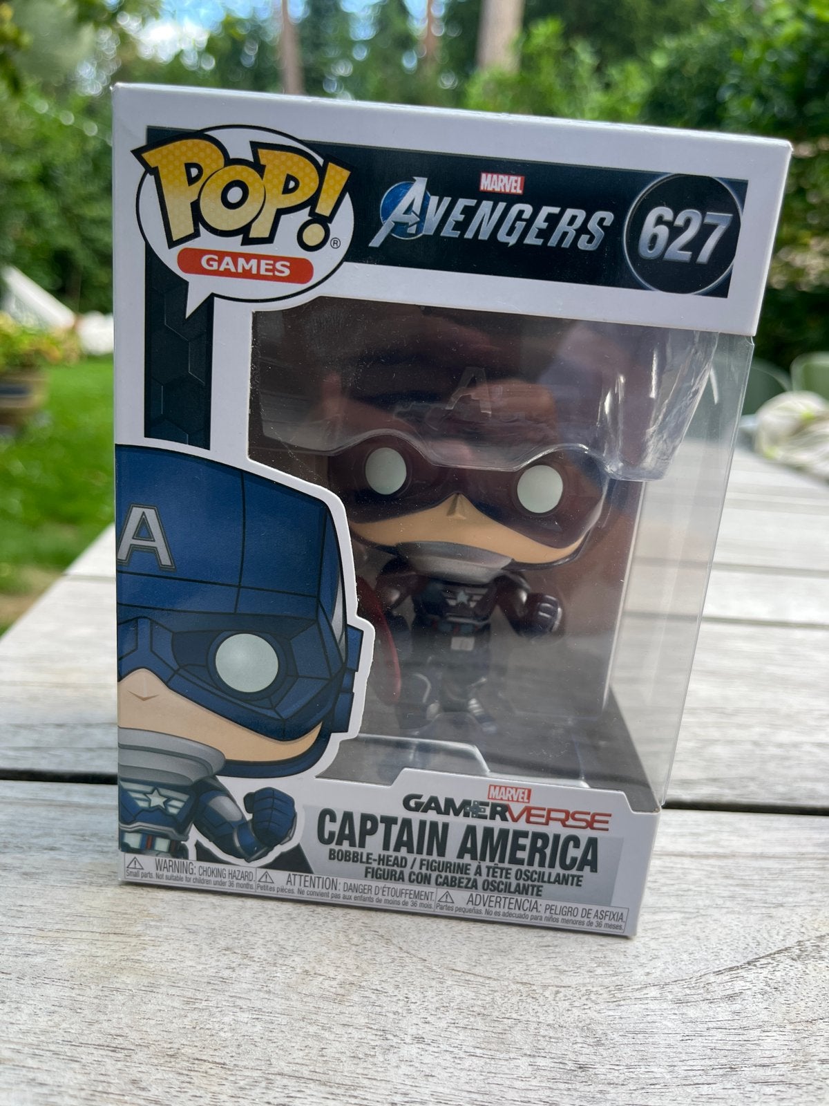Funko Pop! Games Marvel Avengers Captain America 627, Ophalen of Verzenden, Zo goed als nieuw