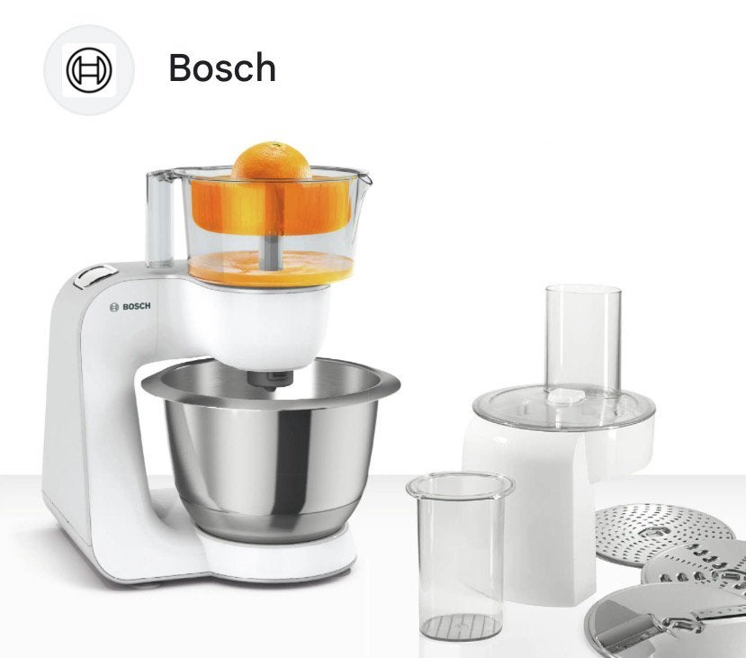 Onderdelen van bosch keukenmachine zonder de machine, Ophalen of Verzenden, Nieuw, 3 snelheden of meer