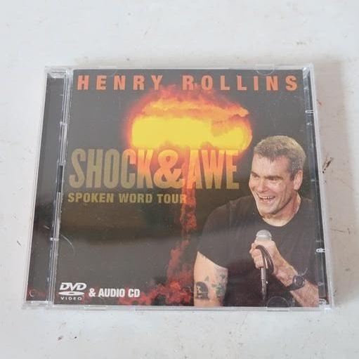 Henry Rollins Shock & Awe DVD & CD Spoken Word Tour, Vanaf 12 jaar, Ophalen of Verzenden, Gebruikt, Muziek en Concerten