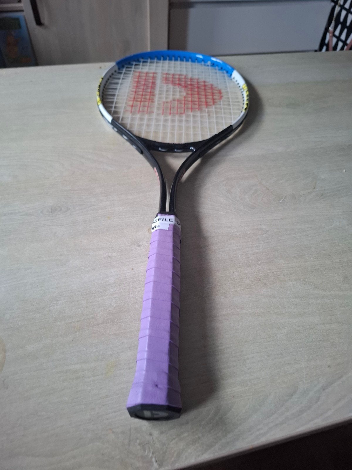 Donnay tennisracket met gripmaat L3, Sport en Fitness, Tennis, Donnay, Ophalen of Verzenden, Wilson, Nvt