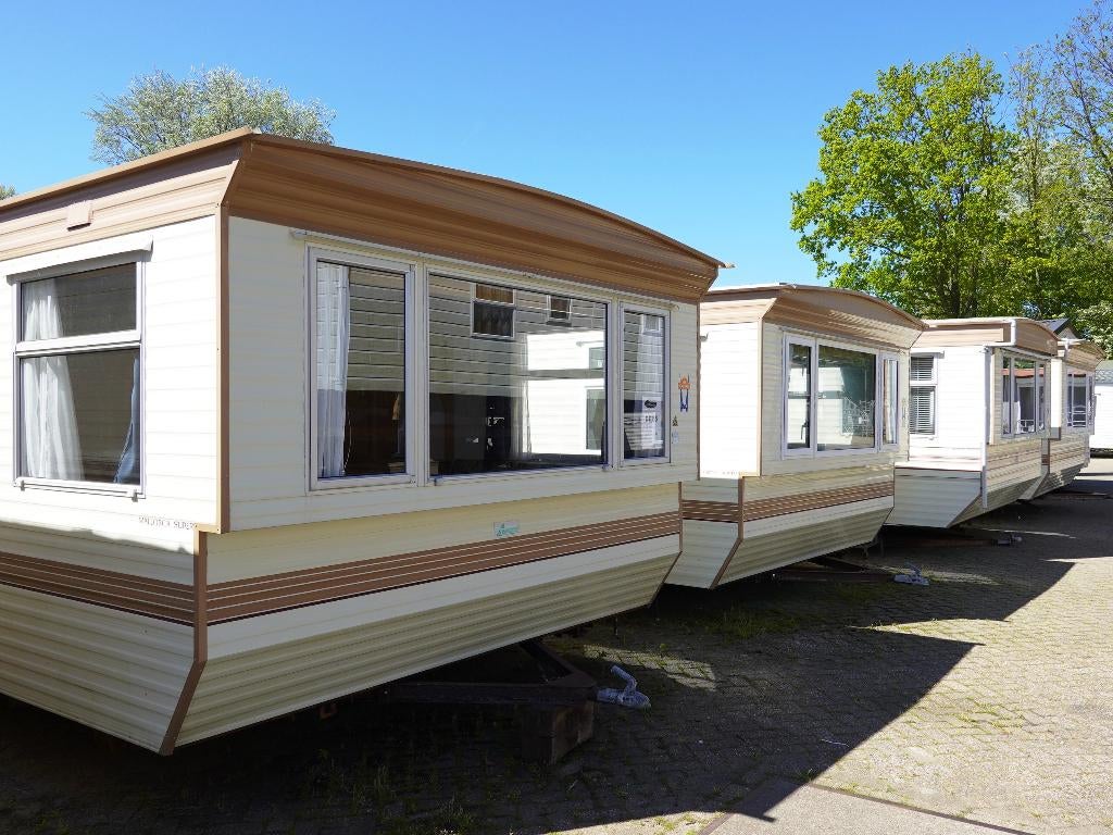 Groot aanbod Sunseeker stacaravans met 1, 2 of 3 slaapkamers, Caravans en Kamperen, Stacaravans, Tot en met 6