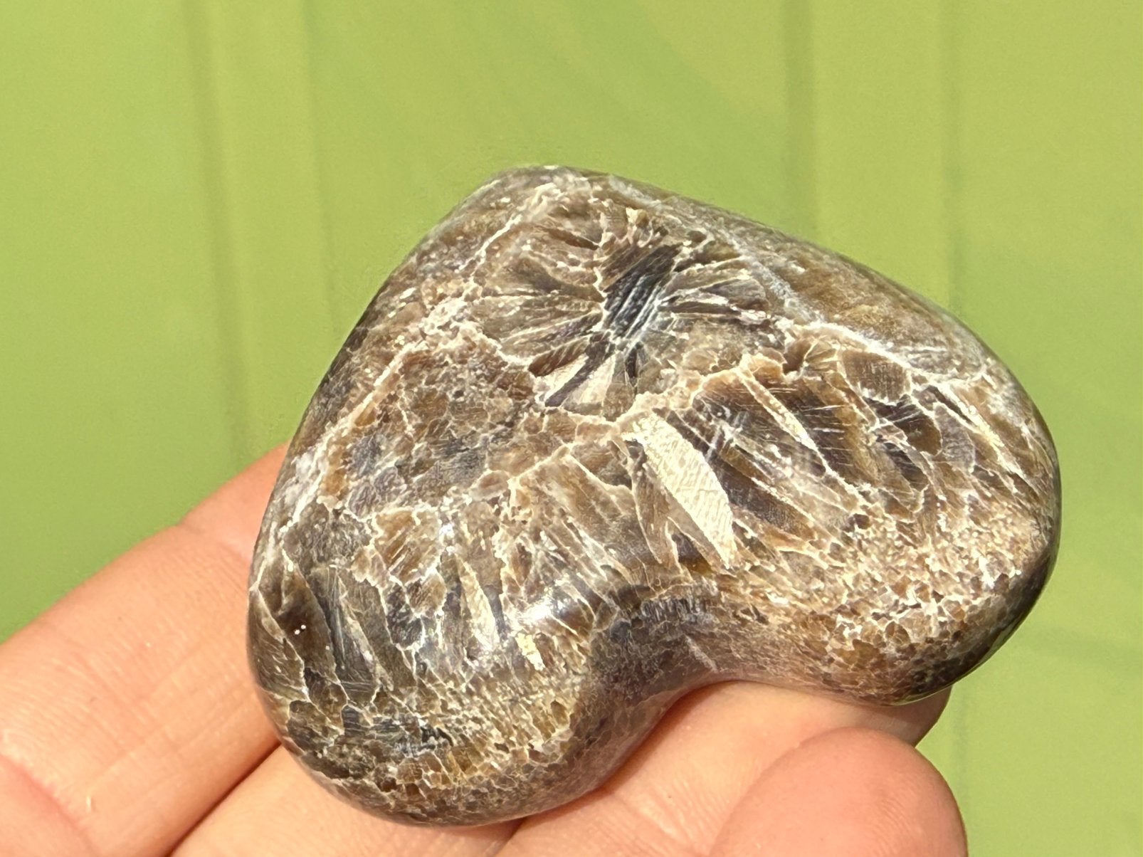 Aragoniet hart uit Marokko mineralen, Ophalen of Verzenden, Mineraal