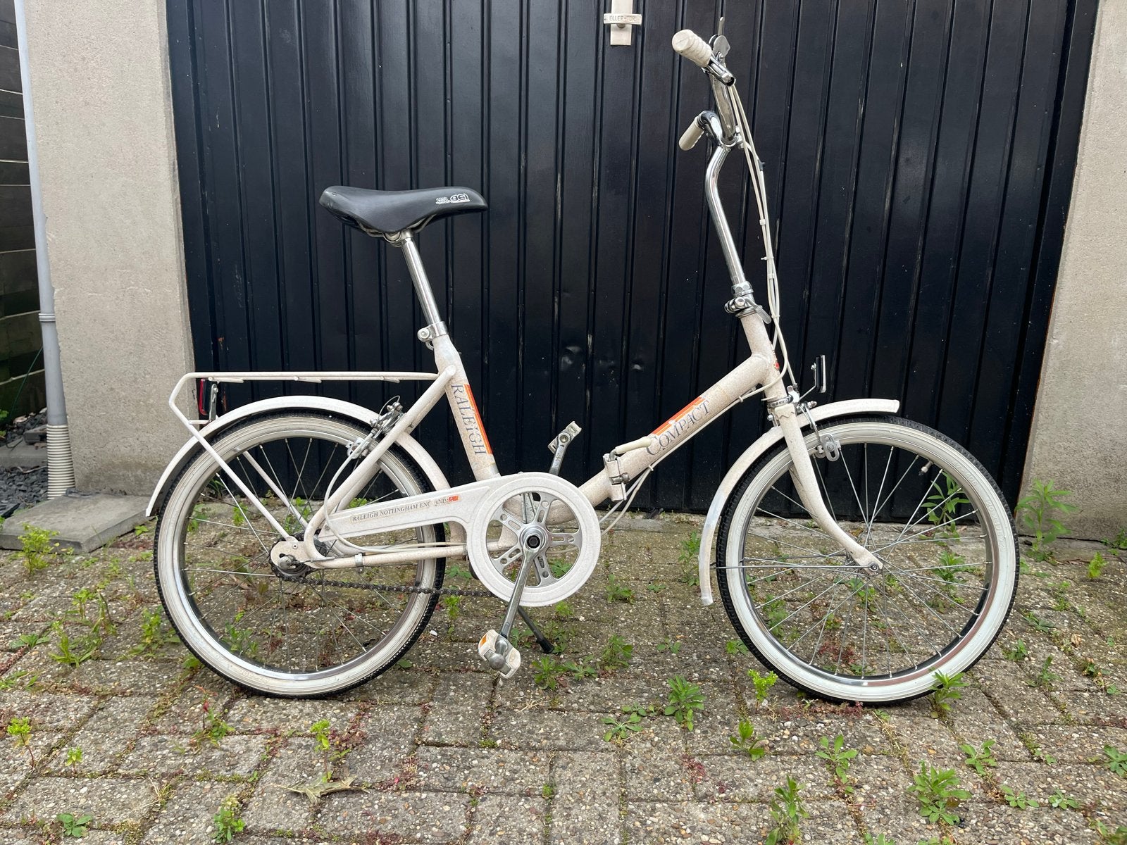 Vintage Raleigh vouwfiets - Lichtgewicht met 3 versnellingen, Gebruikt, Velgrem, Versnellingen, Ophalen