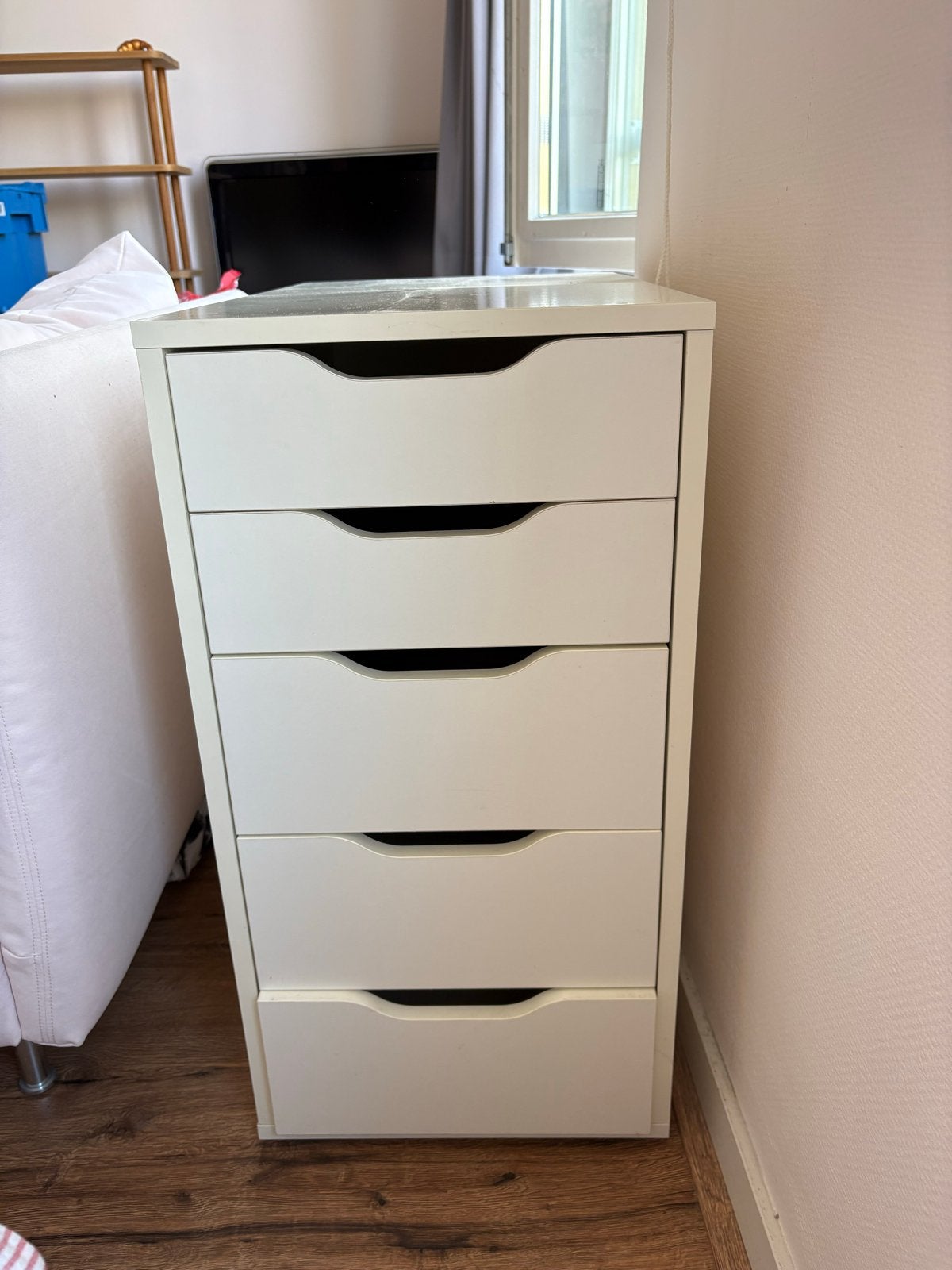 IKEA Alex ladeblok wit, Huis en Inrichting, Ophalen, Gebruikt, IKEA, 58 cm