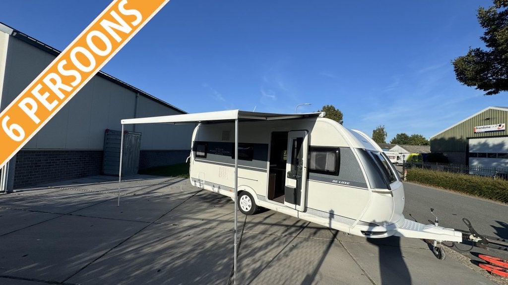 HOBBY DE LUXE 545 KMF 2020, Caravans en Kamperen, Rondzit, Hobby, Bedrijf, Dwarsbed