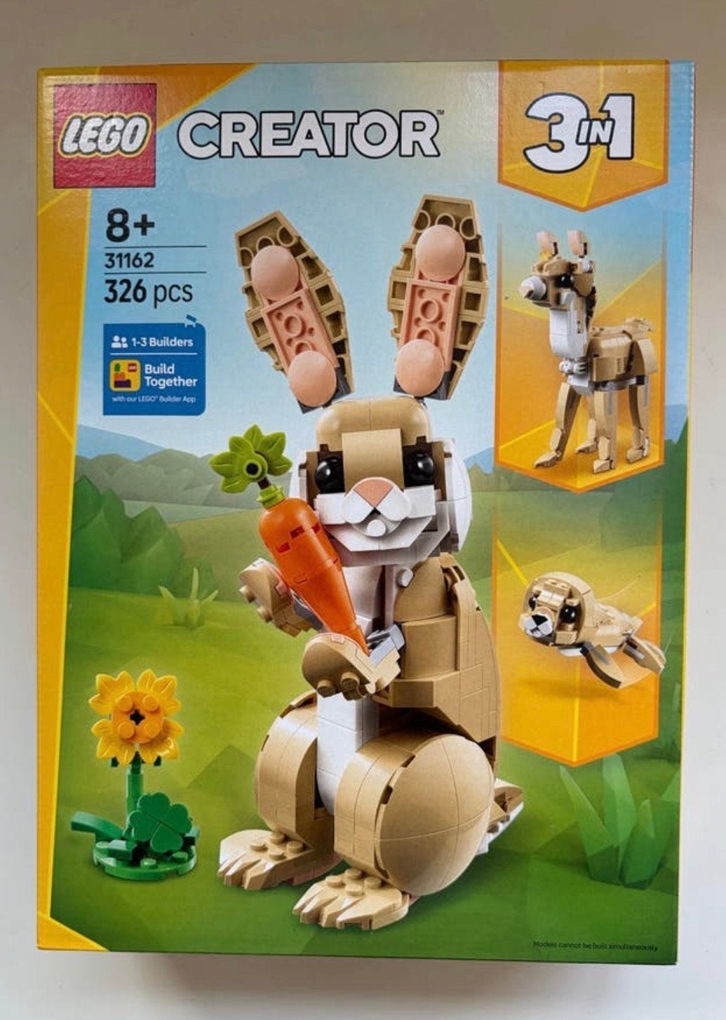 LEGO Creator 3in1 Konijn 31162 - Nieuw in doos, Lego, Denemarken, Nieuw, Ophalen of Verzenden