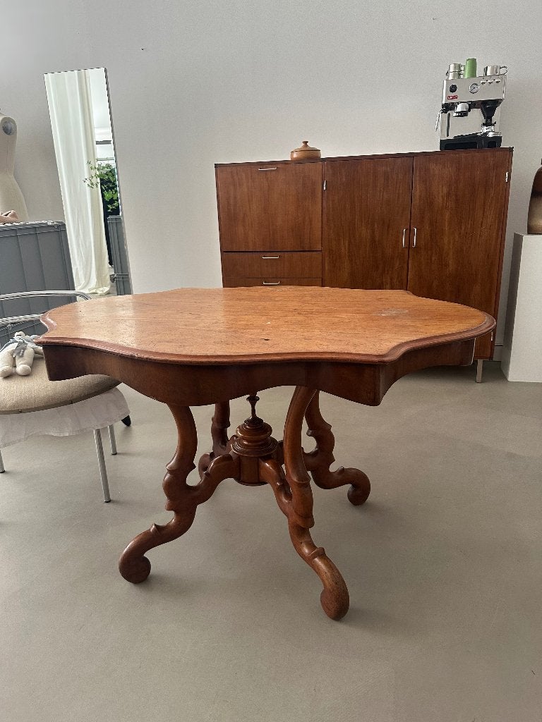 Antiek Victoriaans palissander tafel, Antiek en Kunst, Ophalen