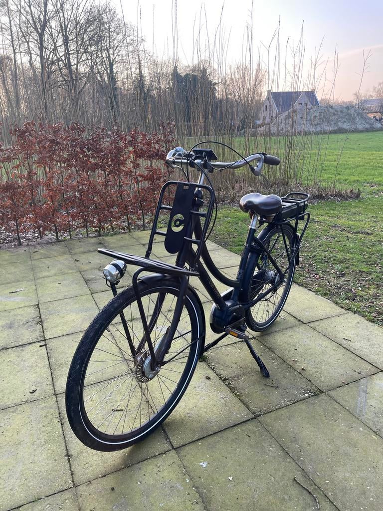 Cortina E-bike met middemotor en voordrager, Ophalen, Gebruikt, Cortina, 51 tot 55 cm