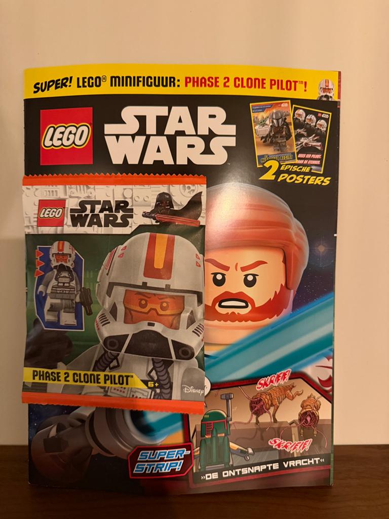 LEGO Star Wars magazine I Phase 2 Clone Pilot minifiguur, Ophalen of Verzenden, Nieuw, Actiefiguurtje