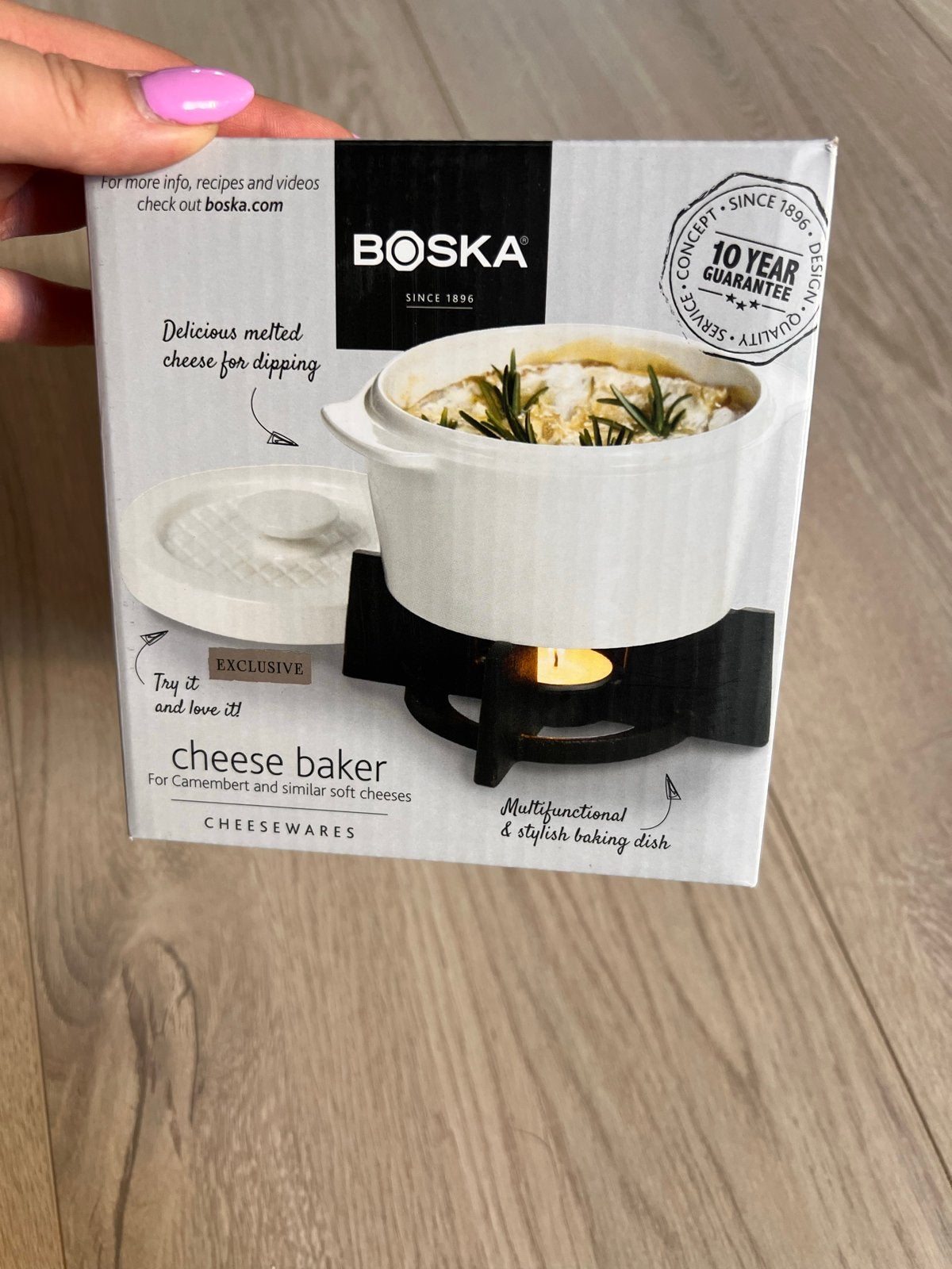 Boska Exclusive Cheese Baker - Kaasfondue/Bakvorm, Overige typen, Nieuw, Ophalen of Verzenden, Steen/keramiek