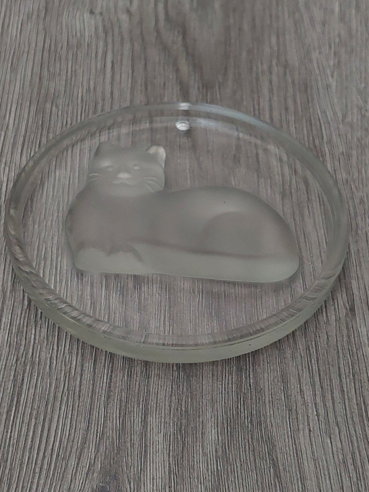 vintage Glas ornament Poes, Verzamelen, Retro, Verzenden, Huis en Inrichting