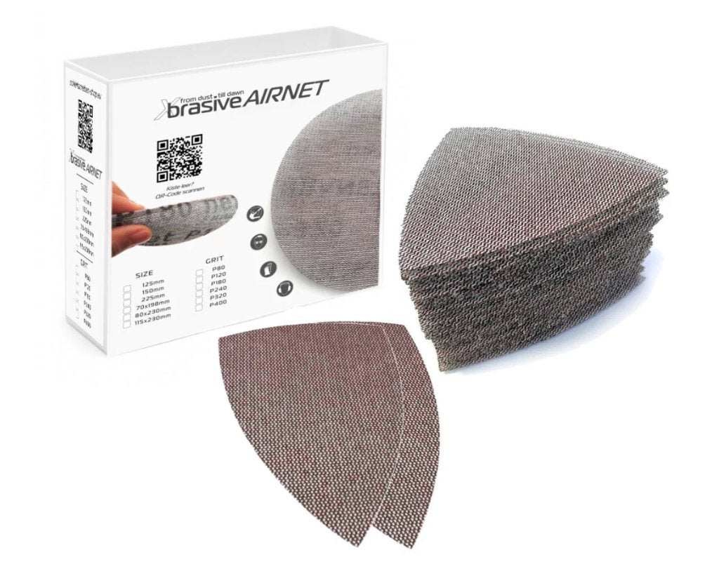Delta schuurgaas 100x152x152 mm P80-P320 129 stuks, Verzenden