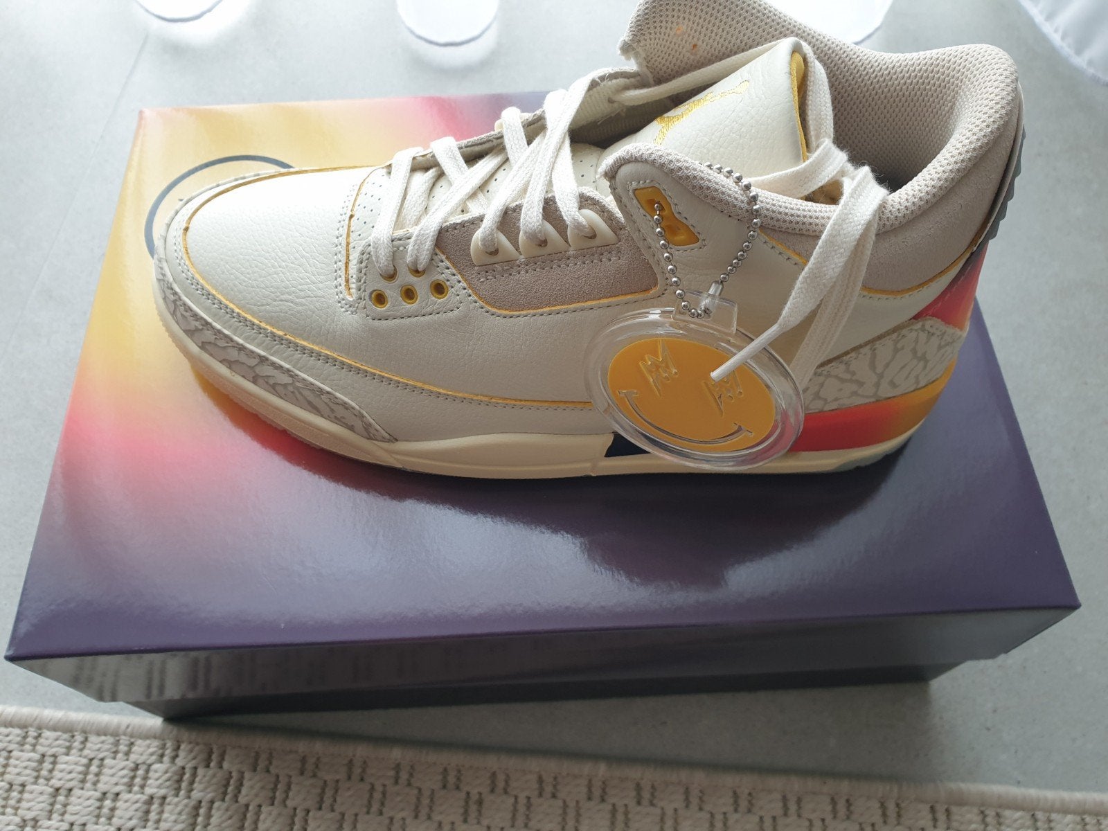 Nike air Jordan 3's retro SP x J Balvin mt41 €450, Kleding | Heren, Schoenen, Ophalen, Overige kleuren, Nieuw, Sneakers of Gympen