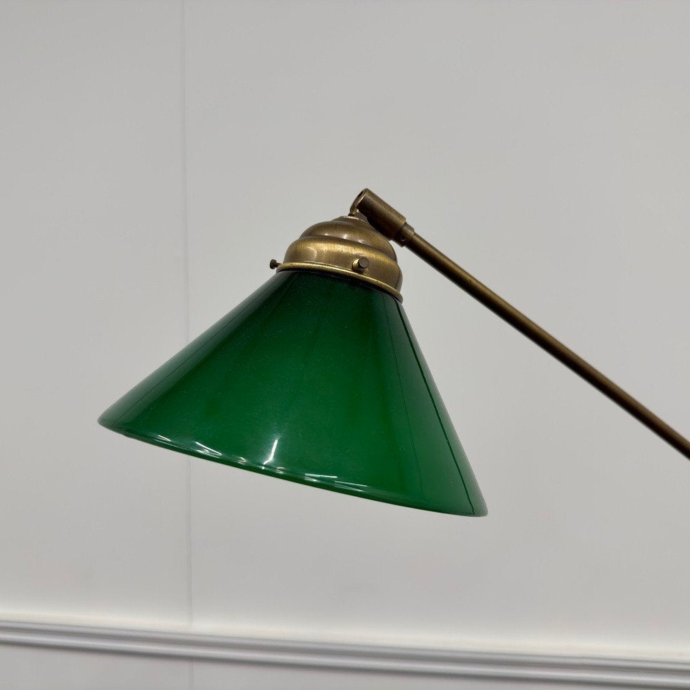 Klassiek Engelse Notarislamp Bankierslamp Bureaulamp, Ophalen of Verzenden