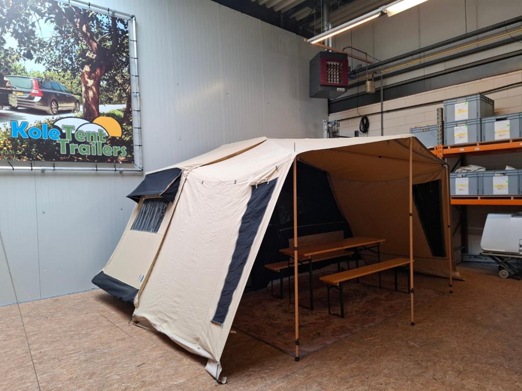 Zambezi Original 2023, Caravans en Kamperen, Vouwwagens, Ophalen, Aart Kok, Tot en met 2, Grijs