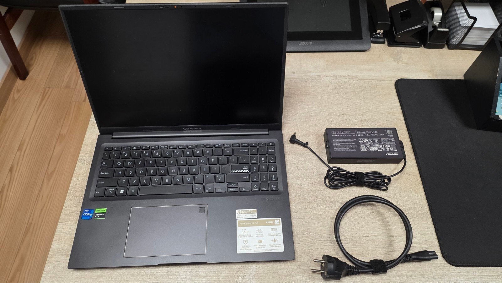 ASUS Vivobook 16X i7-12700H/RTX2050/16GB RAM/512GB SSD/120Hz