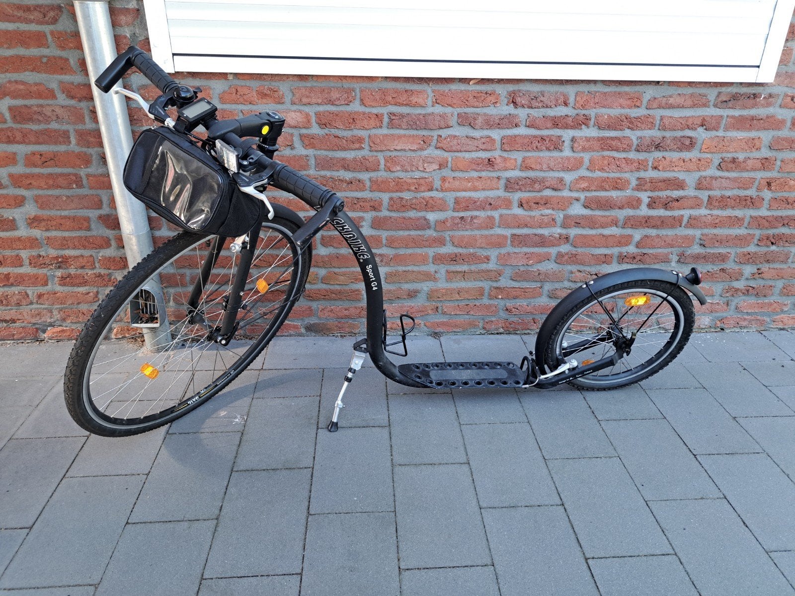 kickbike step 2x te koop, Ophalen, Zo goed als nieuw, Kickbike