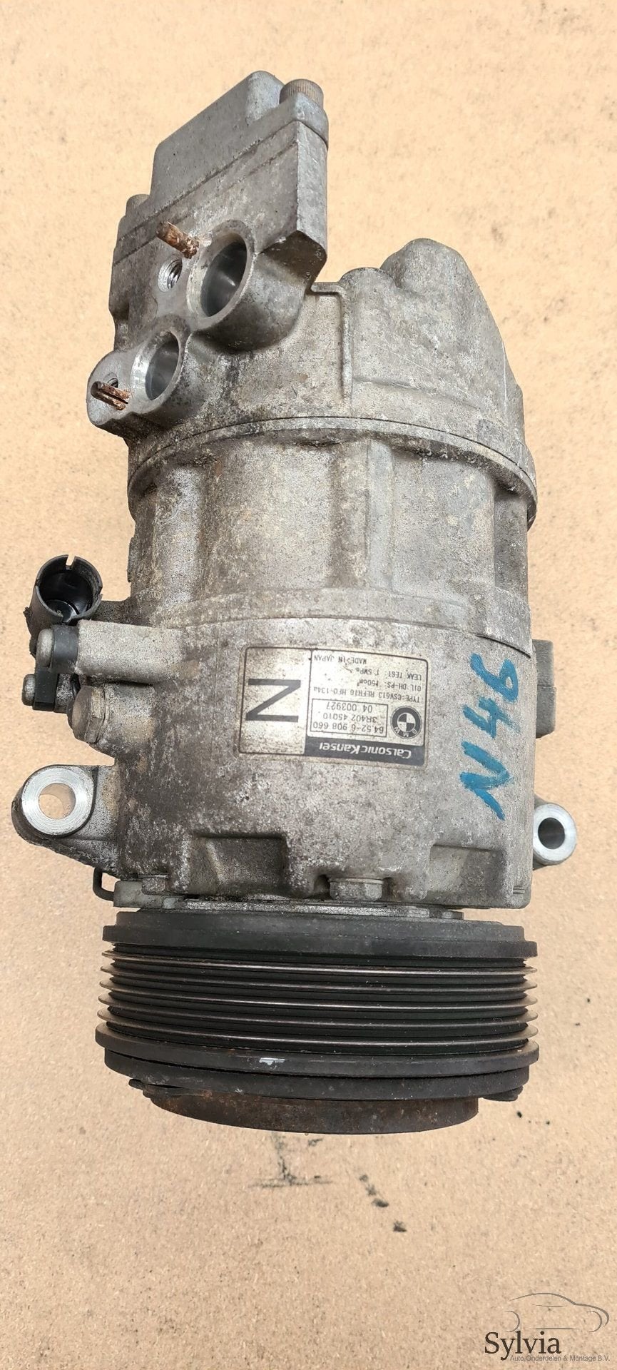 Aircopomp airco N46 BMW 3 / X3 / Z4  serie E46 E83 E85 64526, Gebruikt, -, -, Ophalen of Verzenden