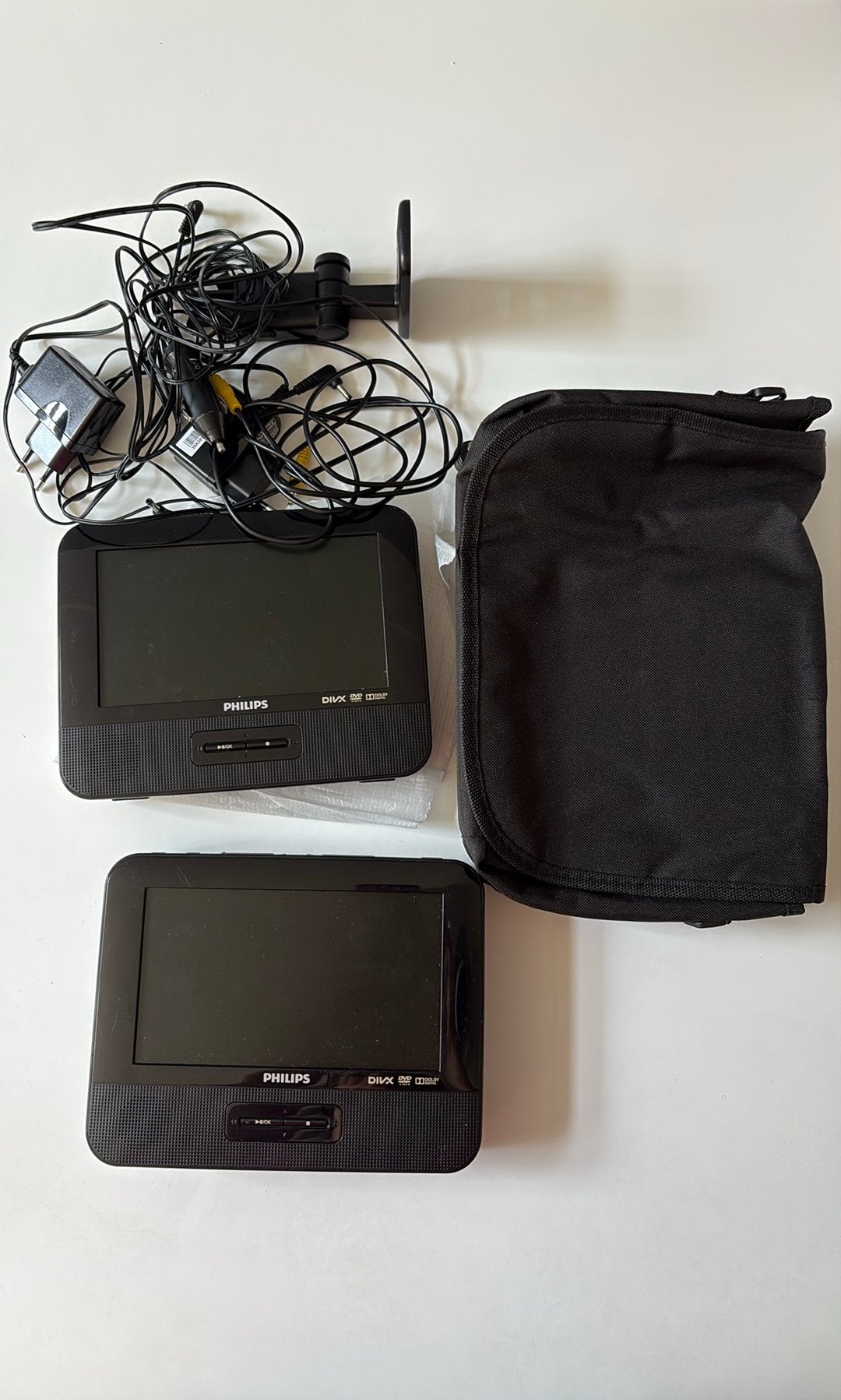 Philips DVD schermpjes voor in de auto, Ophalen of Verzenden, Zo goed als nieuw, Philips