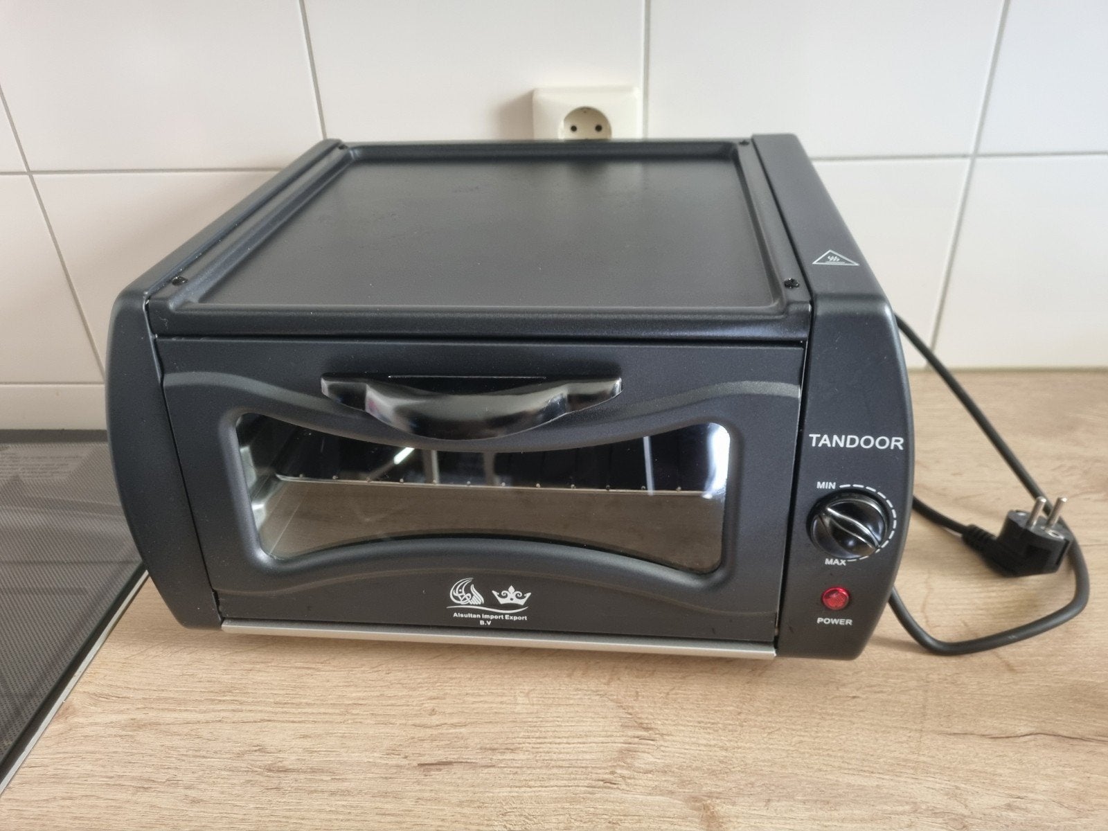 Elektrische mini tandori oven z.g.a.n, Ophalen, Zo goed als nieuw, Minder dan 45 cm, Minder dan 45 cm