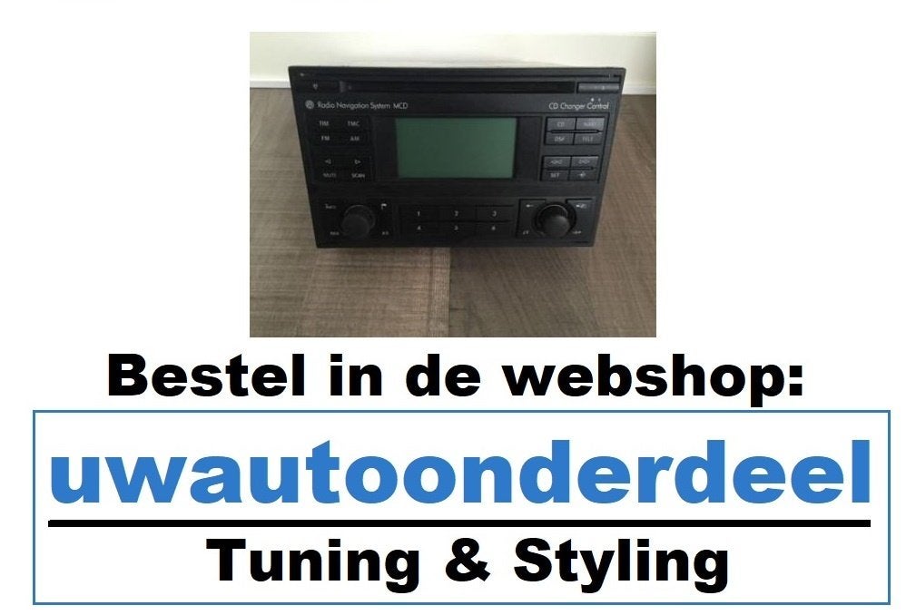 Vw MCD navigatie Polo lupo passat bora sharan Golf 4 Tdi T5, Verzenden, Nieuw