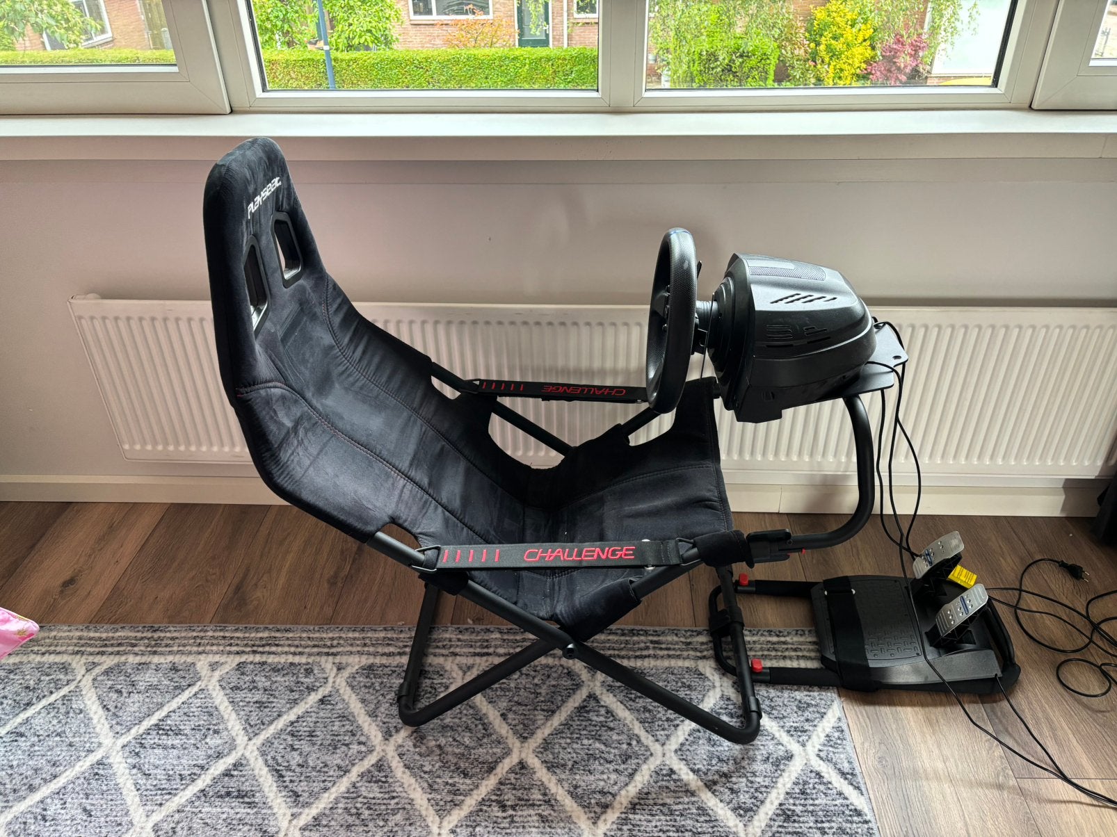 Playseat challenge met Thrustmaster T300RS, Ophalen, Zo goed als nieuw, Playseat of Racestoel, PlayStation 4