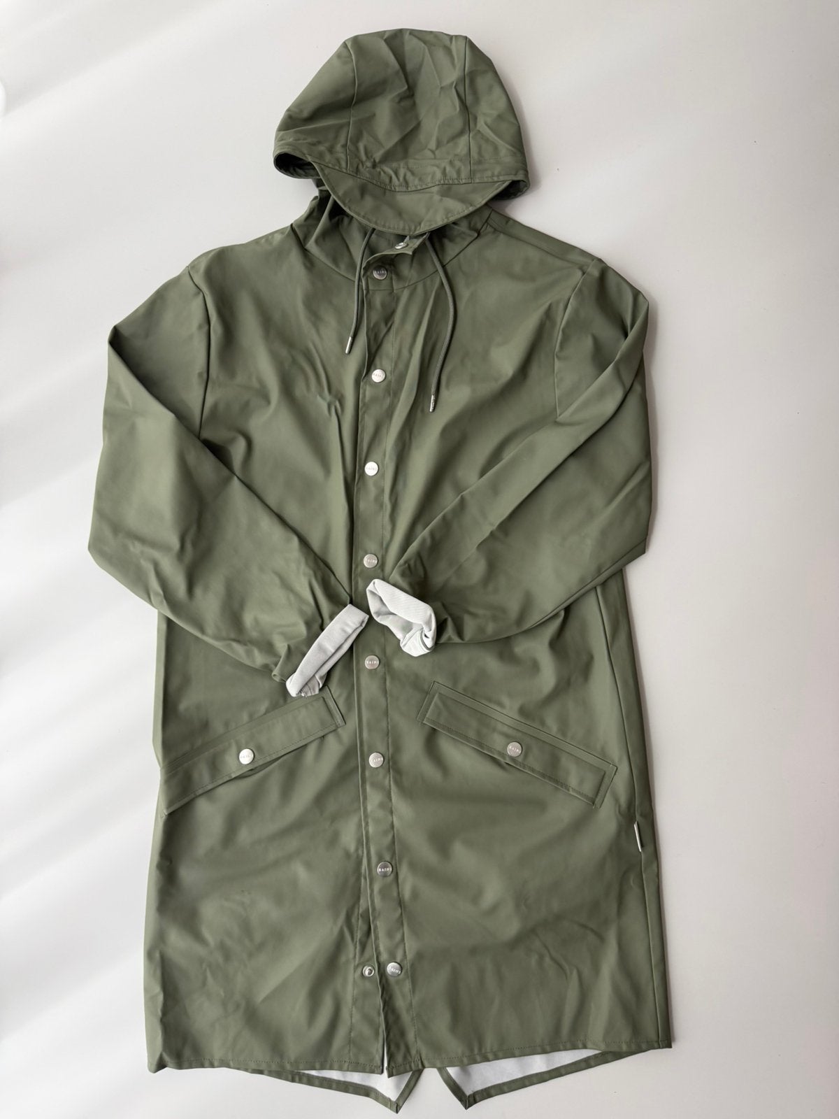Rains unisex regenjas XXS/XS, Ophalen of Verzenden, Gebruikt, Regenjas