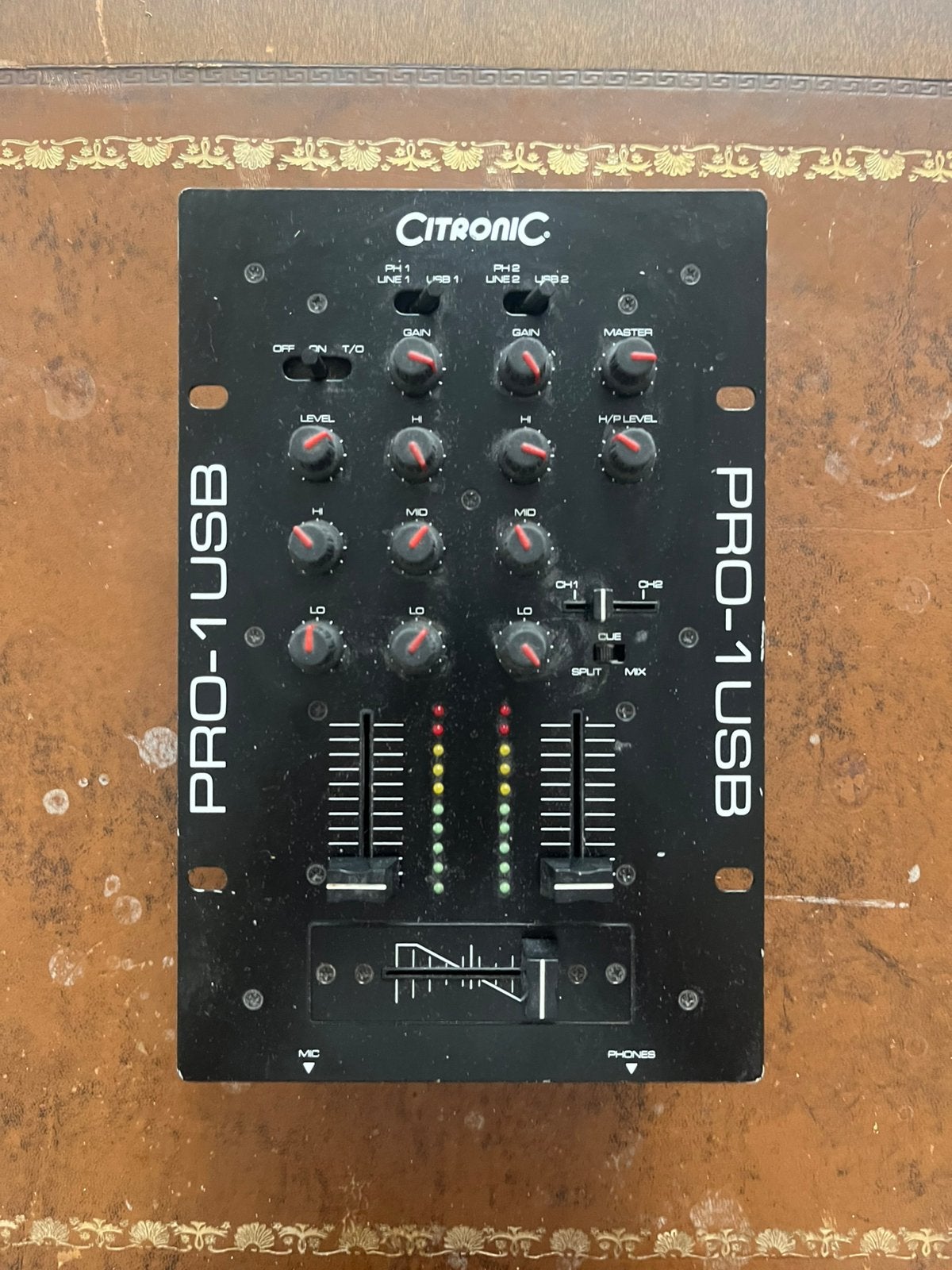 Citronic Pro-1 USB, Ophalen, Zo goed als nieuw, Minder dan 5 kanalen