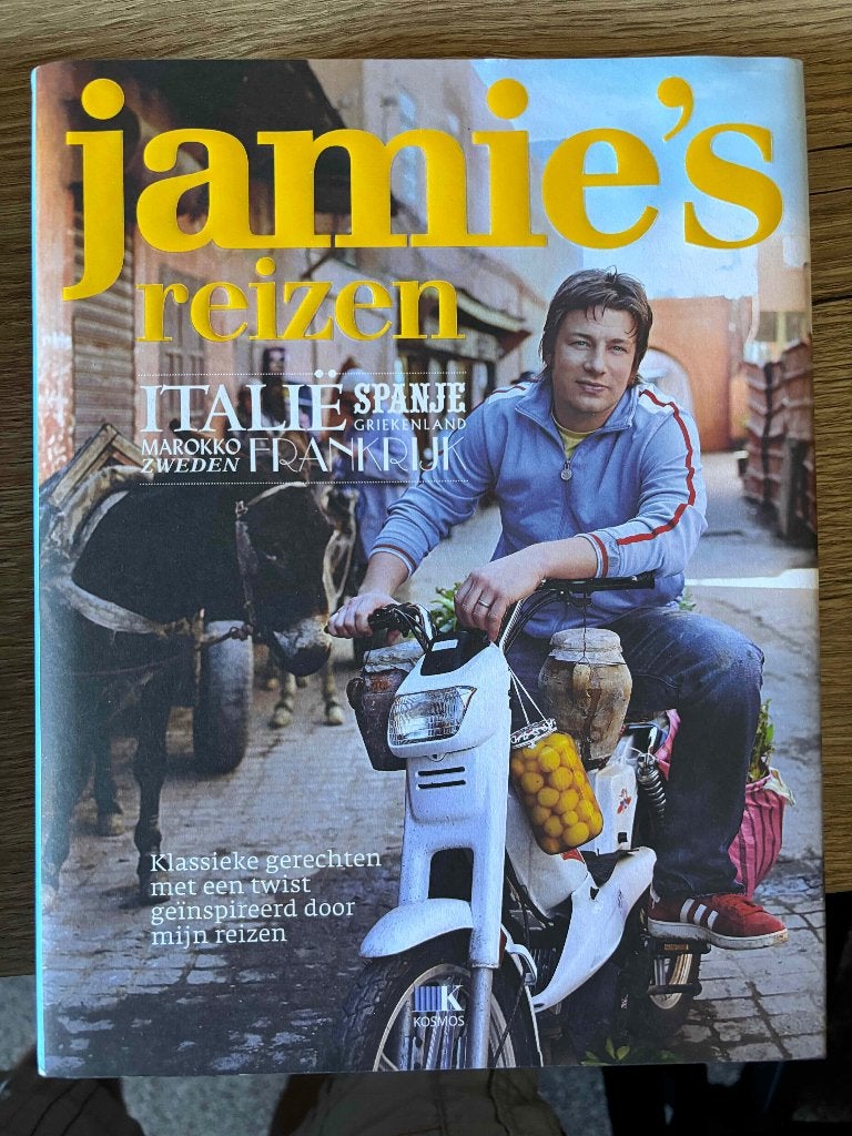 Jamie's Reizen - Kookboek Jamie Oliver, Ophalen of Verzenden, Jamie Oliver, Europa, Hoofdgerechten