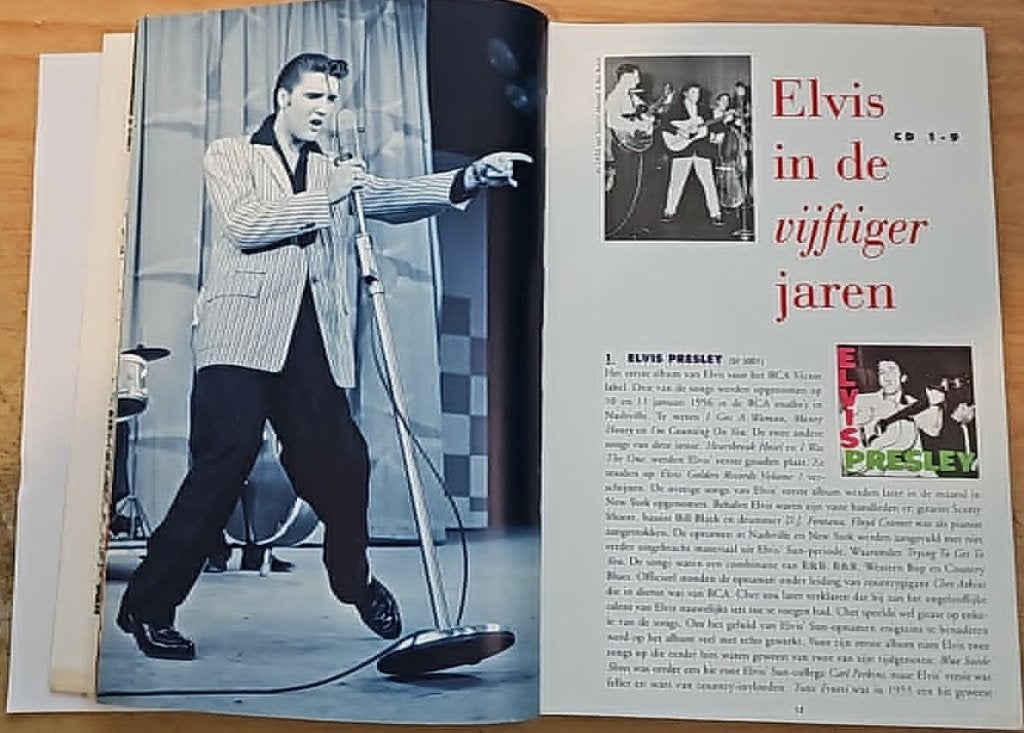 the original elvis presley collection boekje en certificaat, Ophalen, Wereldmuziek, Zo goed als nieuw, Verzamelalbum