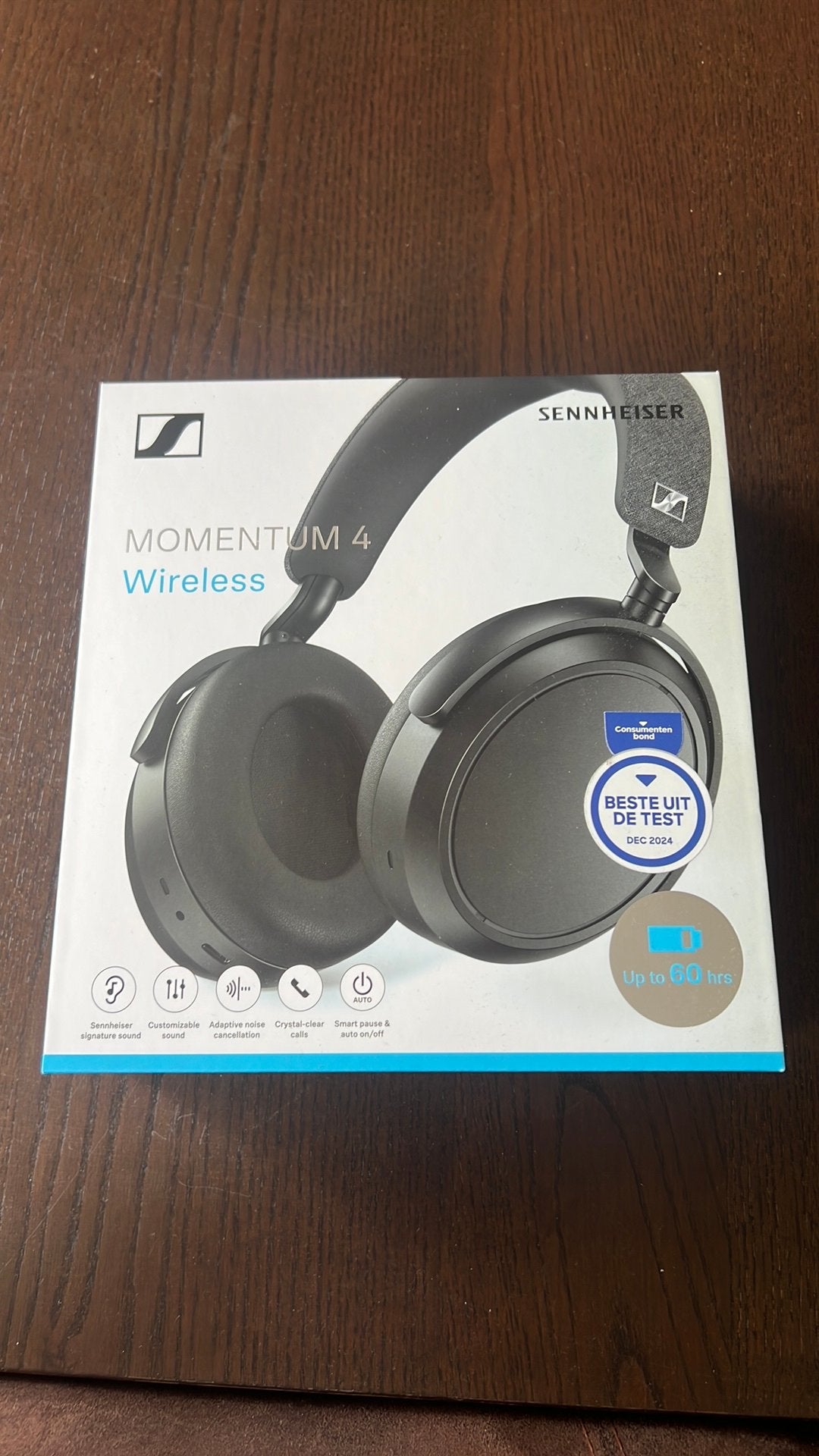Momentum 4 sennheiser koptelefoon, Computers en Software, Headsets, Ophalen of Verzenden, Zo goed als nieuw