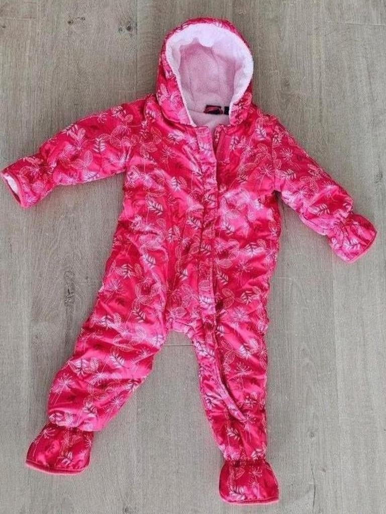 Lupilu winterpak / skipak maat 74/80 roze, Kinderen en Baby's, Ophalen of Verzenden, Zo goed als nieuw, Lupilu, Meisje