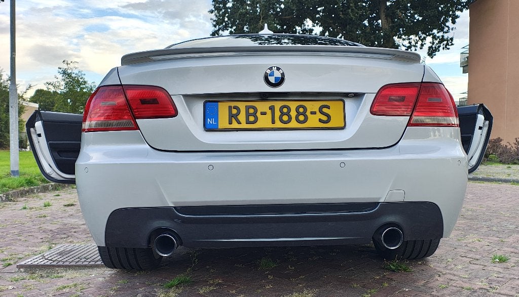 BMW 3-Serie Coupé 335i 306PK High Ex/M-sport/M-Perf.APK 9-27, Automaat, Achterwielaandrijving, Zwart, 4 stoelen