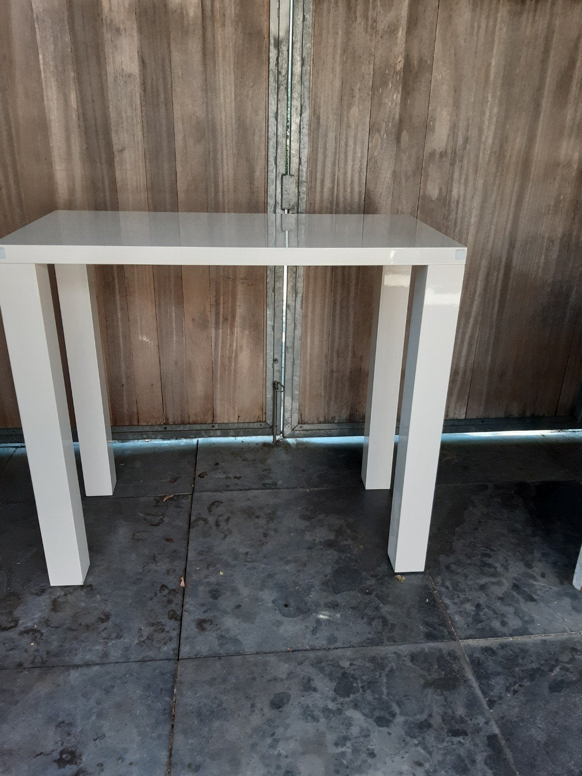 TAFEL MOOIE HOGE TAFEL  1.20 X 60 X 1.07, Ophalen of Verzenden, Zo goed als nieuw