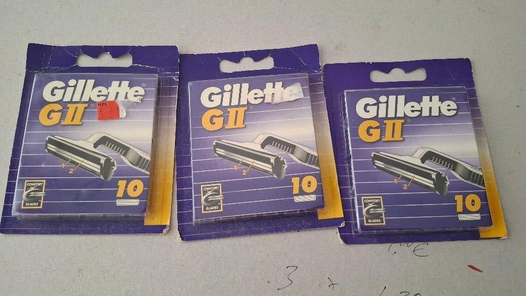 Gillette scheermesjes G2, Ophalen of Verzenden, Nieuw, Gehele gezicht, Overige typen