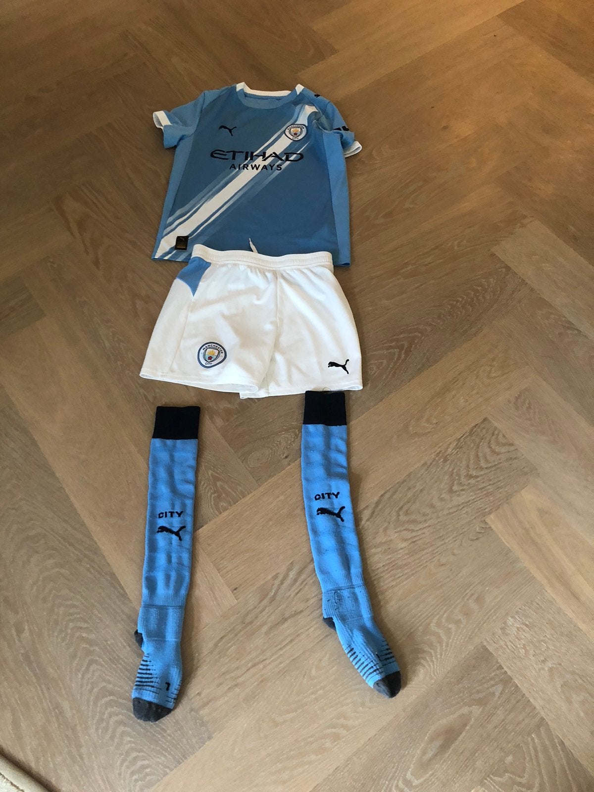 Manchster city, Maat XS of kleiner, Ophalen of Verzenden, Zo goed als nieuw, Shirt