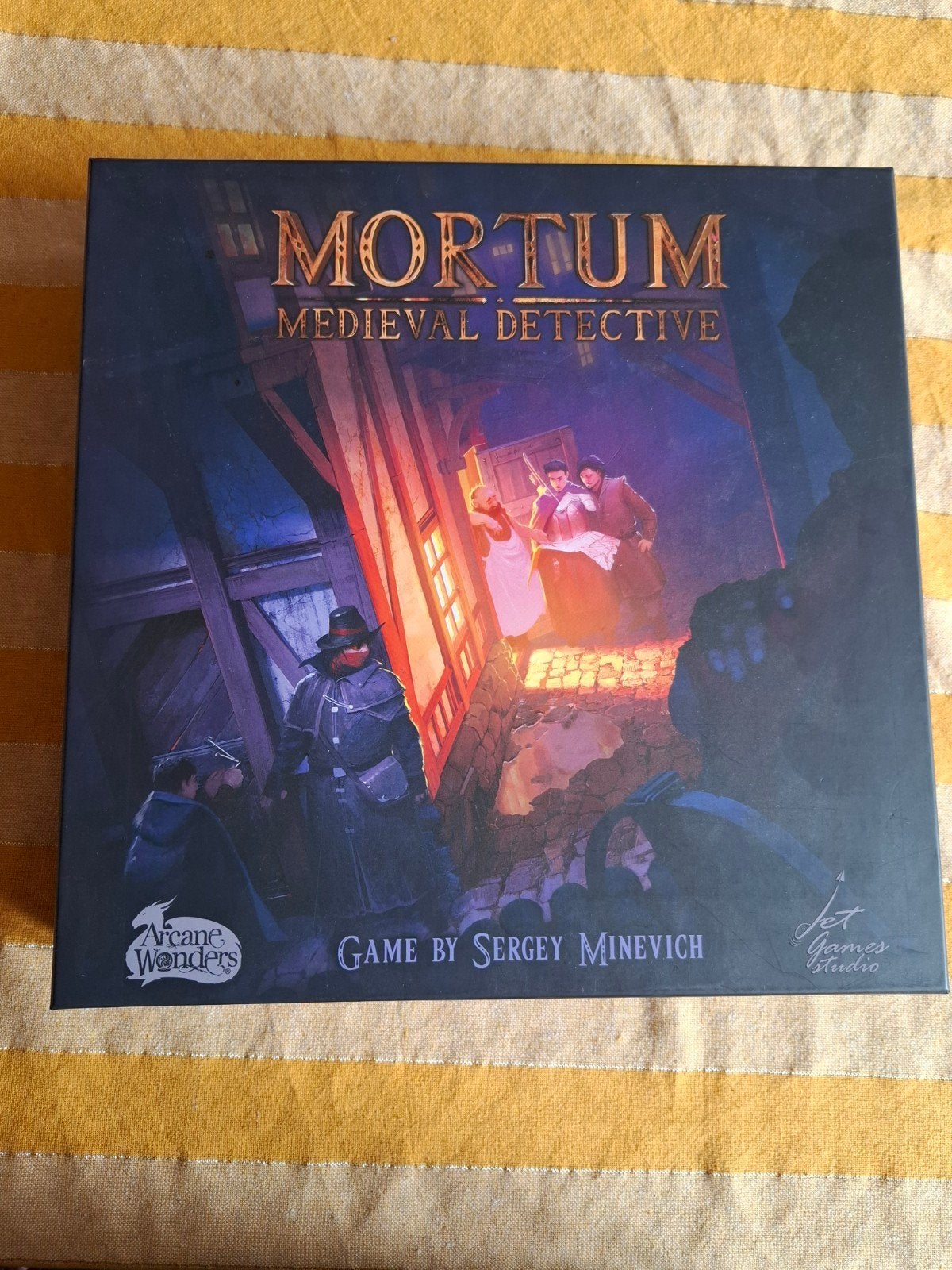 Mortum, medieval detective, Hobby en Vrije tijd, Gezelschapsspellen | Bordspellen, Ophalen of Verzenden