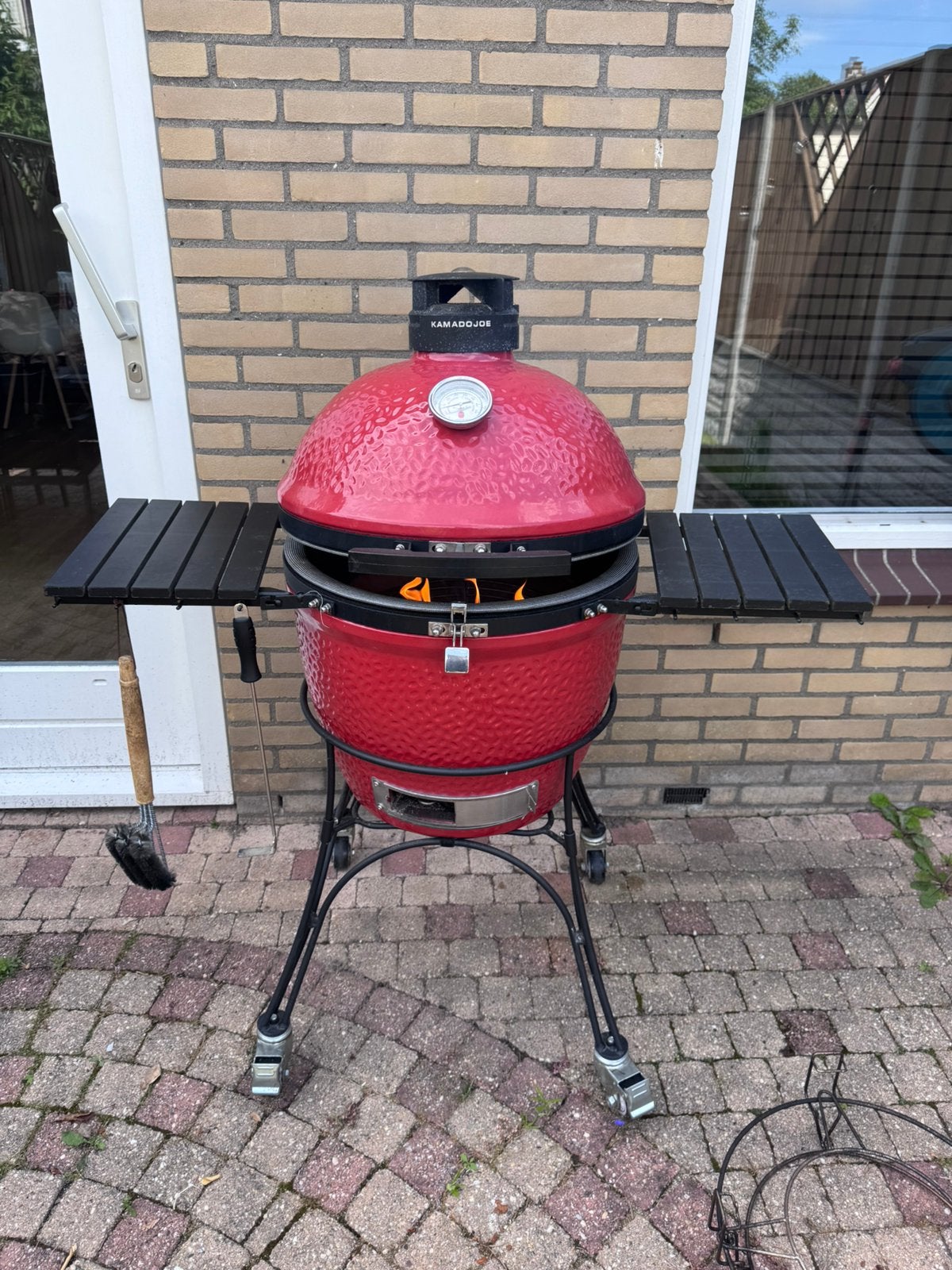 Kamado Joe Classic 2 + Accessoires, Ophalen, Gebruikt