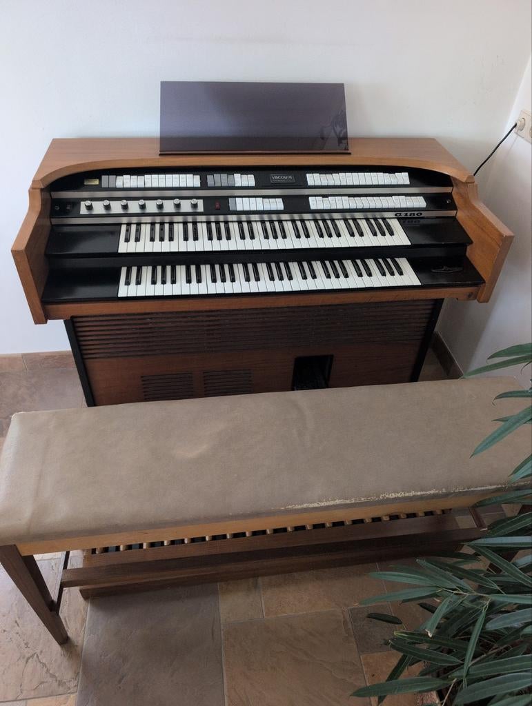 Viscount Transistorized Orgel - Vintage Elektronisch Orgel, Ophalen, Gebruikt, 2 klavieren, Orgel