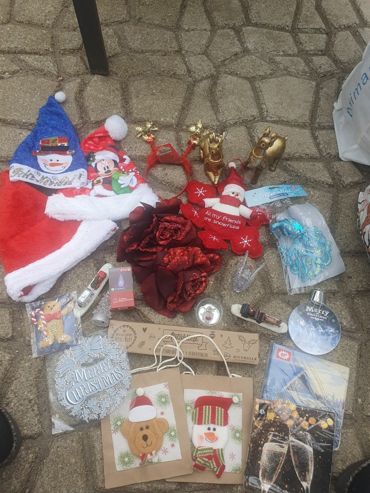 Te koop groot kerst pakket zie foto's, Diversen, Kerst, Ophalen