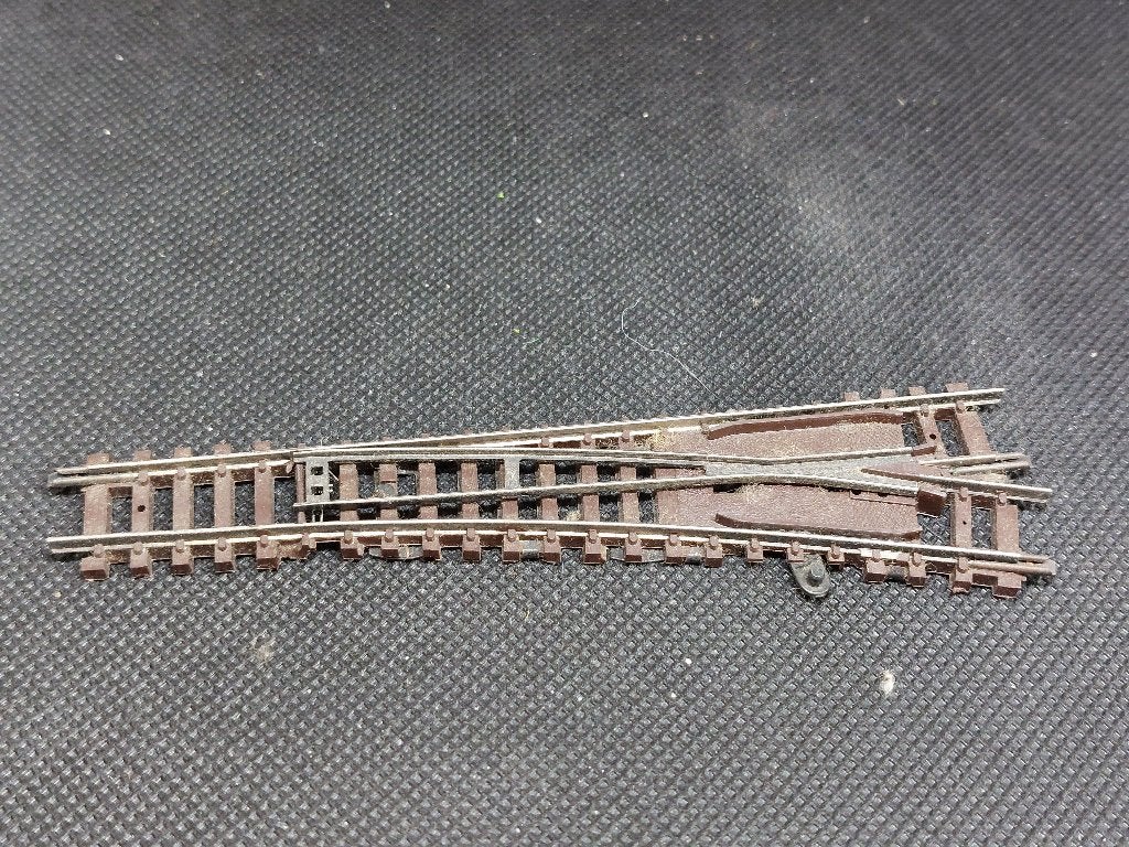 ARNOLD 1740 - handwissel rechts 15 graden L111mm (14072), Arnold, Gebruikt, Gelijkstroom, Rails