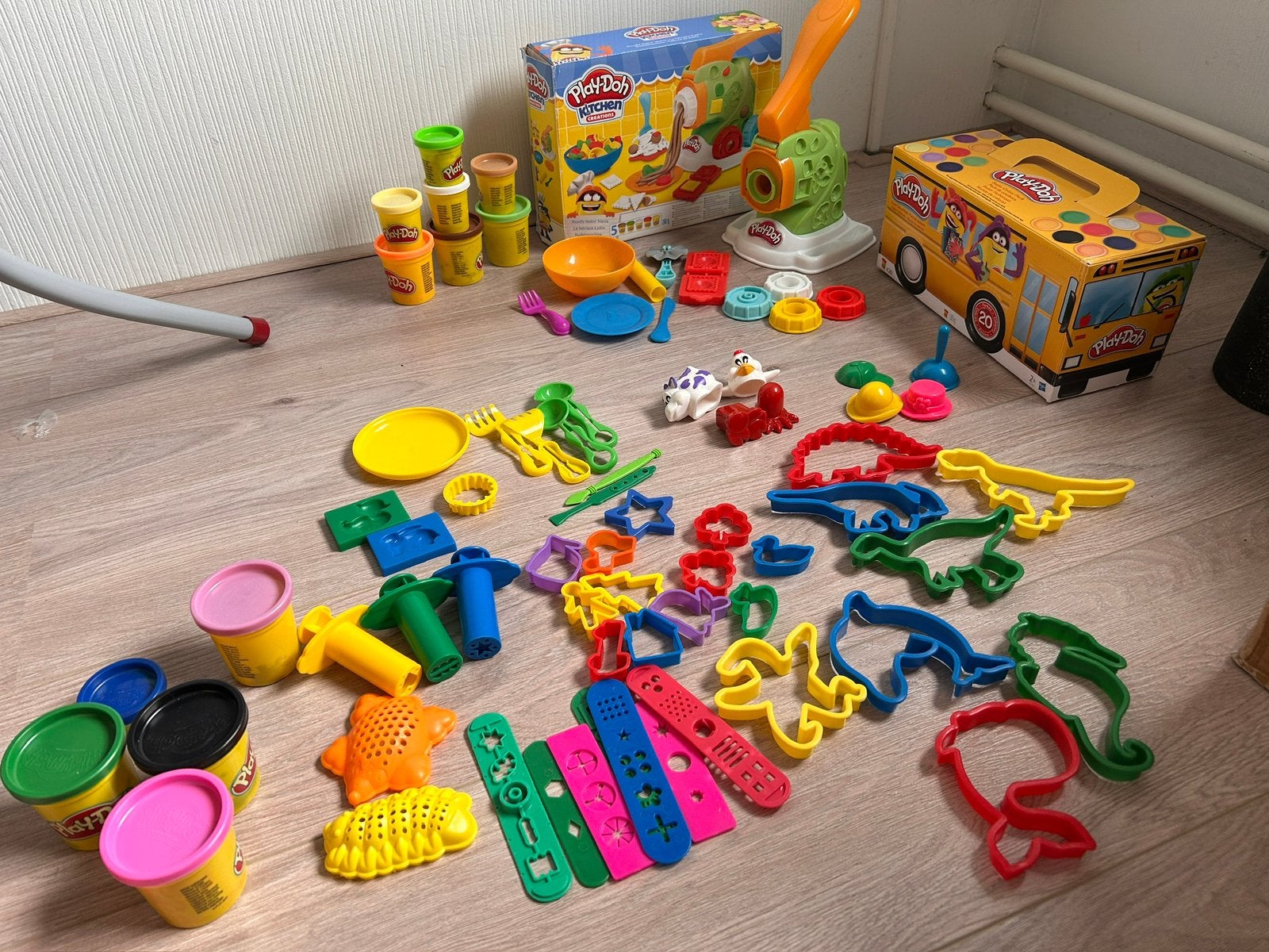 Play-Doh kitchen creations klei speelset met veel extra’s, Ophalen of Verzenden, Gebruikt