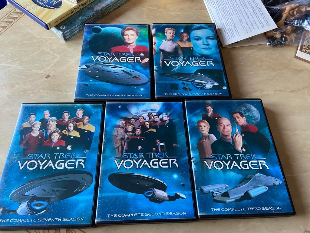 Star Trek Voyager DVD Boxsets - Seizoen 1, 2, 3, 4, 7, Ophalen of Verzenden, Zo goed als nieuw