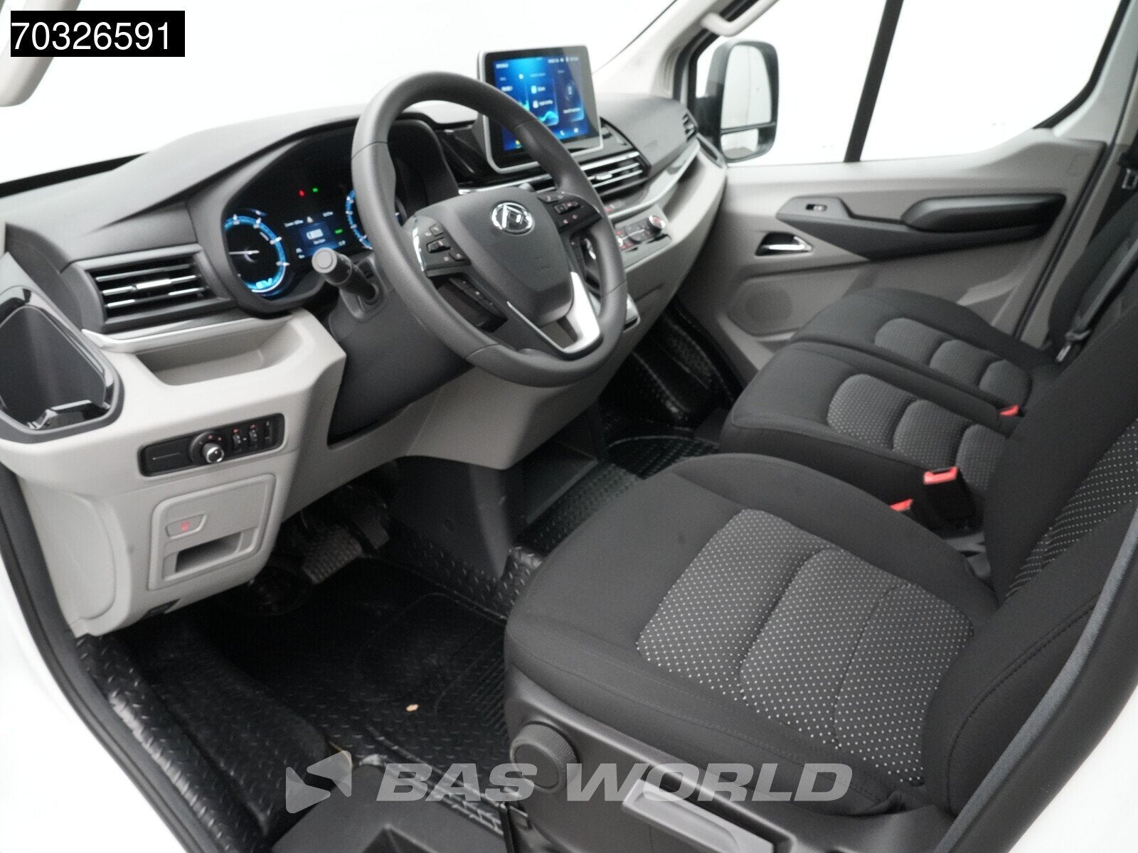 Maxus eDeliver 9 Elektrisch WLTP 256km Stad 52kWh L3H2 204pk, Auto's, Bestelauto's, Automaat, Stof, 750 kg, Multifunctioneel stuurwiel